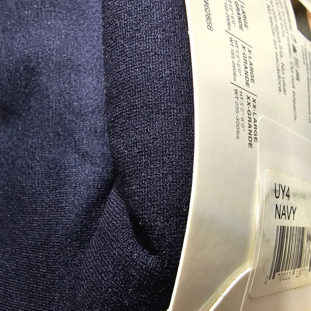 Lot of 2 Pairs No Nonsense Women's Tights Blue and‎ Purple Size XL - Picture 8 of 16